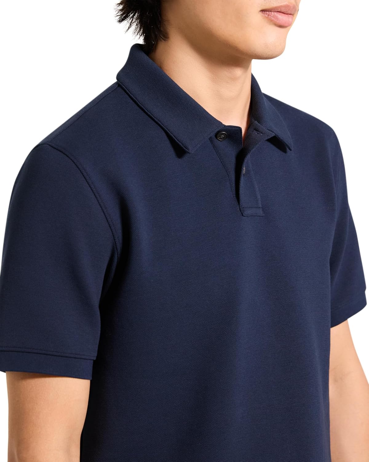 Theory Men's Delroy Polo in Double Pique Jersey