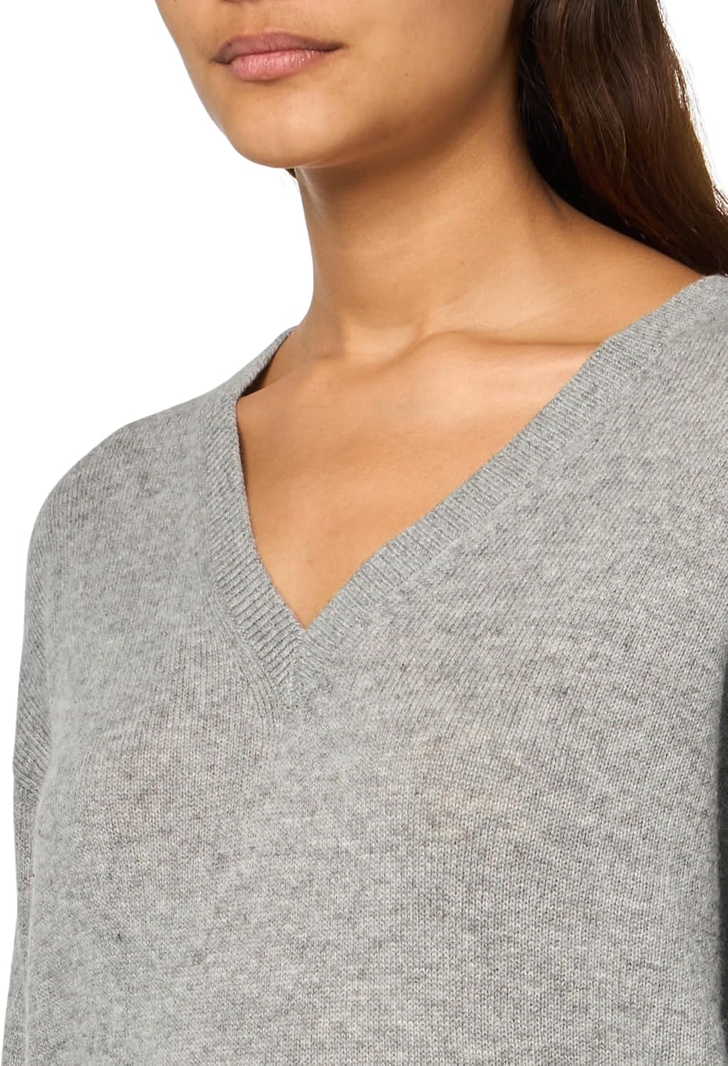 Theory Women's Long Sleeve V-Neck Cashmere Pullover Sweater