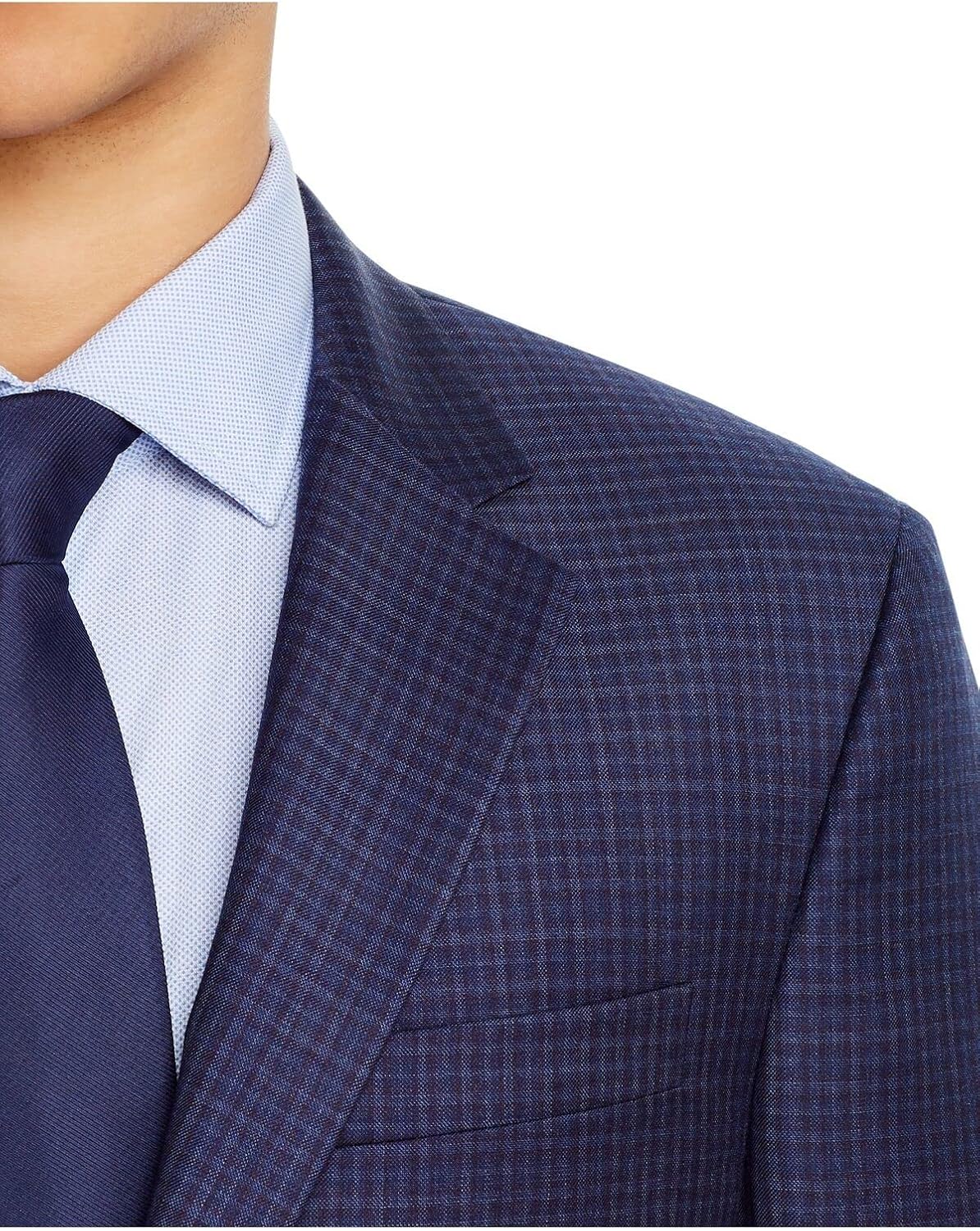 Theory Mens Bowery Navy Single Breasted, Extra Slim Fit Wool Blend Suit Separate Blazer Jacket 40S