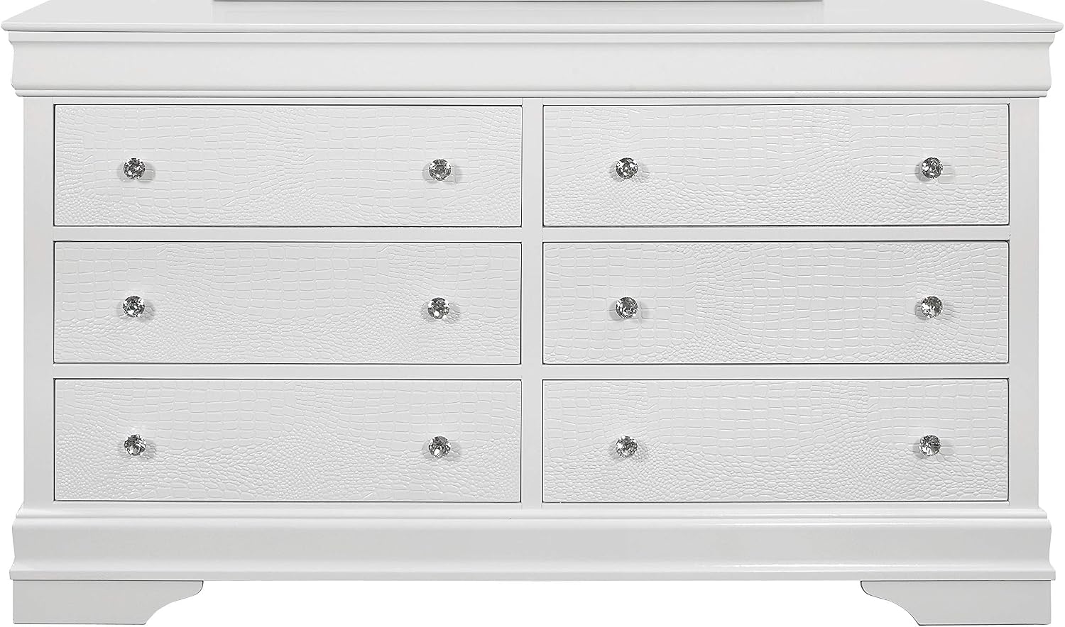 White Queen 5PC Bedroom Set