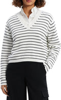 Theory Women's Cropped Pull Over