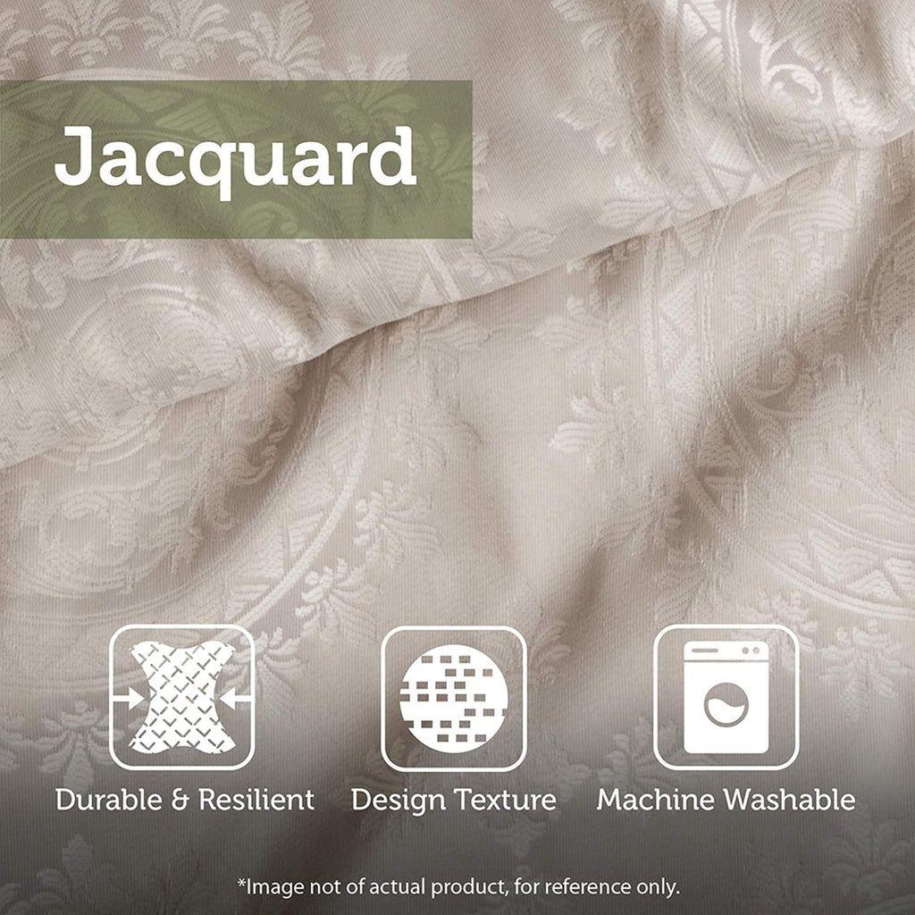 Madison Park Princeton Cozy Comforter Set - Luxurious Jaquard Traditional Damask Design, All Season Down Alternative Bedding with Matching Shams, Decorative Pillow, Cal King(104'x92'), Blue 7 Piece