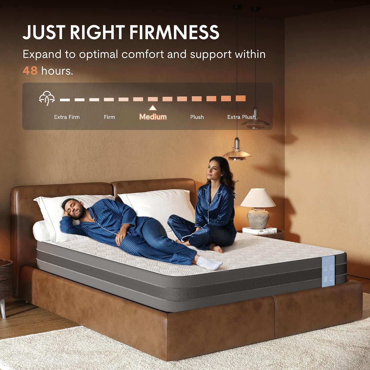 FLEXISPOT S2E-PRO Adjustable Bed Frame Base Queen with 12-Inch Cooling Gel Memory Foam Mattress, Head and Foot Incline, Zero Gravity, One-Touch Flat, 2 Memory Settings, Wireless Remote, Flashlight