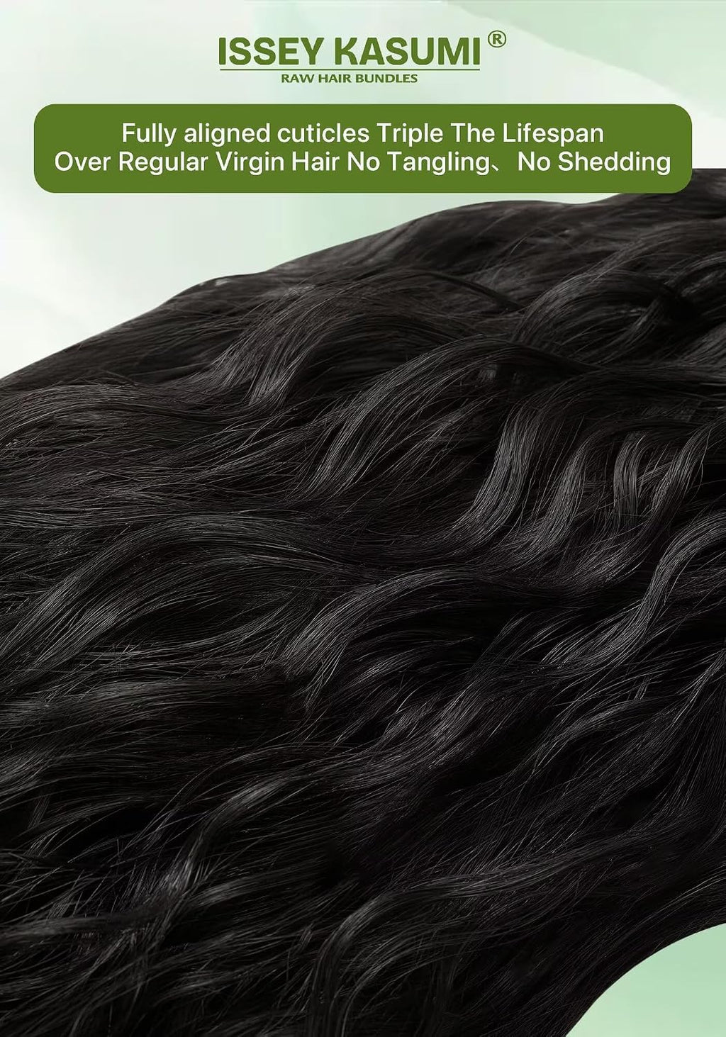 Water Wave Bundles Human Hair,Unprocessed Indian Raw Hair 3 Curly Bundles(14 14 14 Inch),Triple The Lifespan Over Regular Virgin Hair,No Tangle,No Shedding,Keep Soft and Silky After Multiple Washes