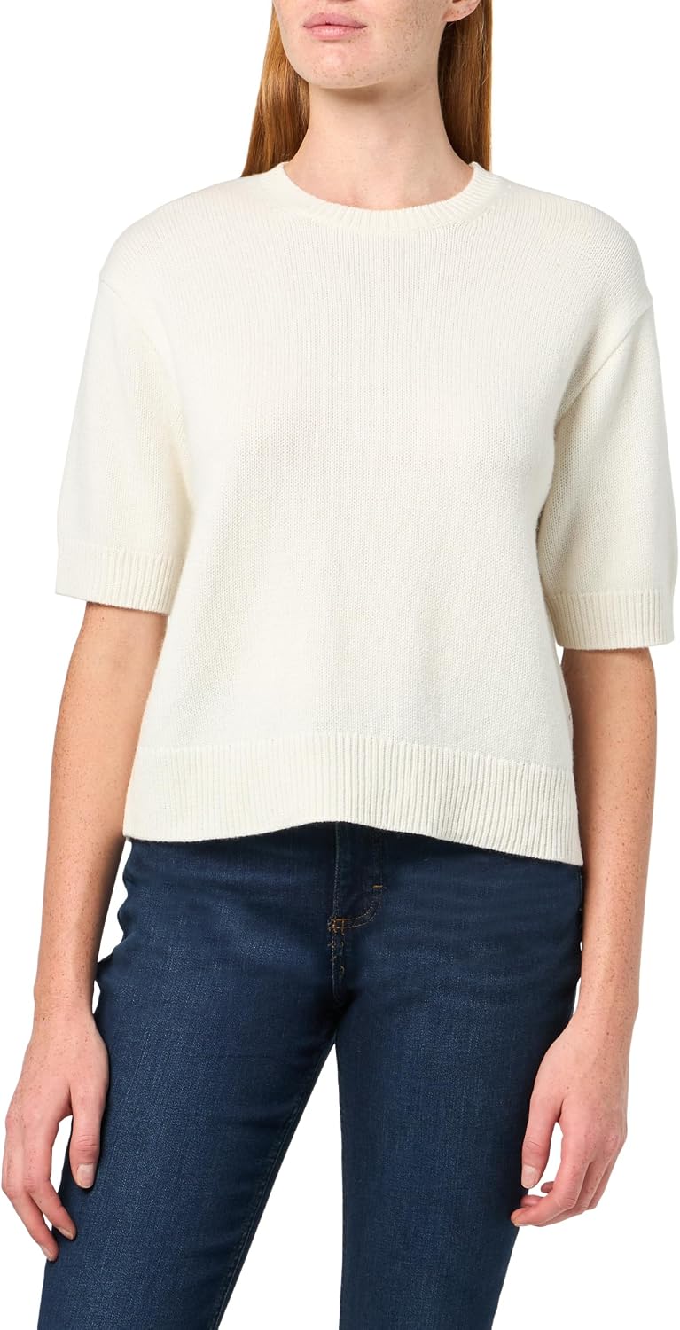 Theory Women's Crop Cashmere Tee