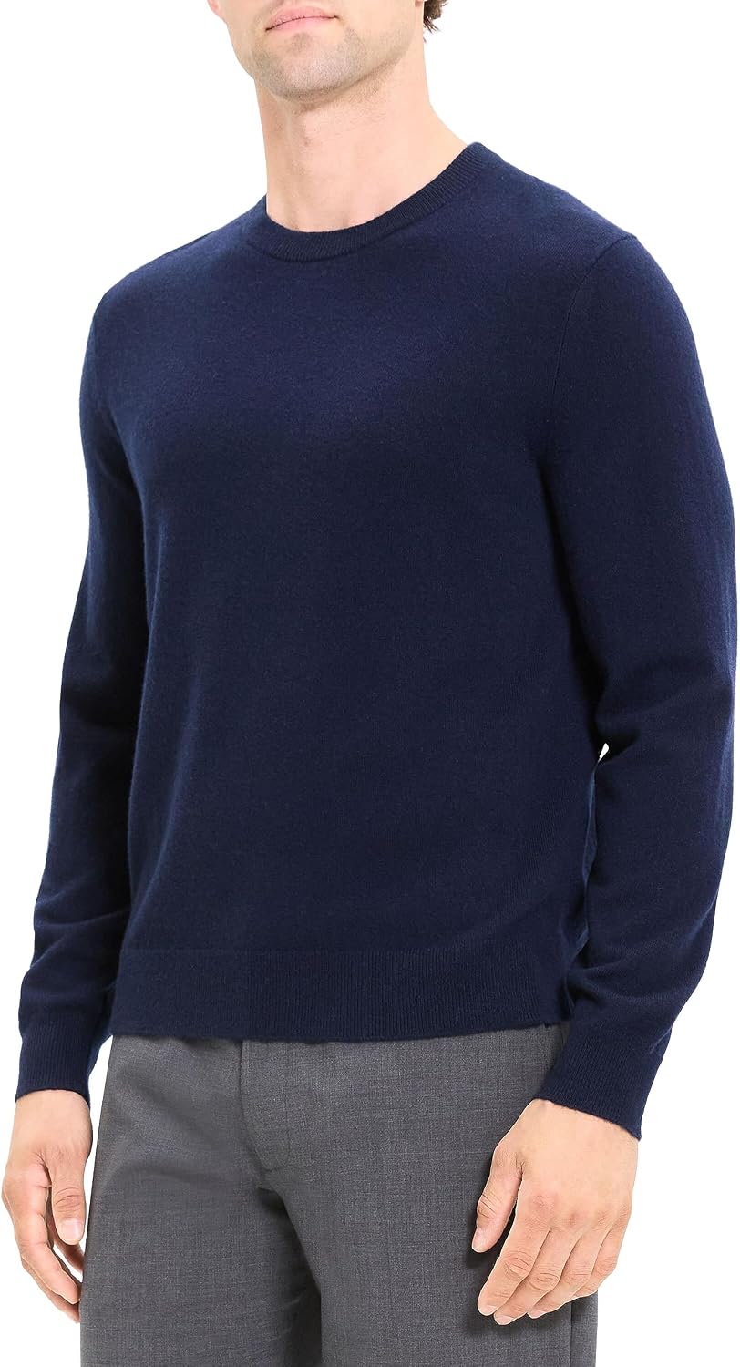 Theory Men's Hilles Crew in Cashmere