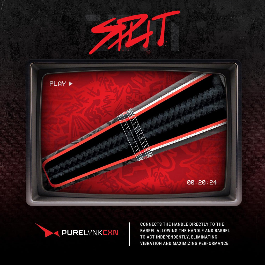 Easton | Split Baseball Bat | BBCOR | -3 Drop | 2 5/8' Barrel | 2 Pc. Hybrid