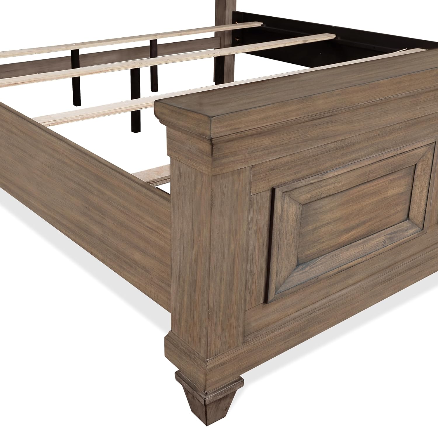 New Classic Furniture Mariana 5-Piece Wood King Bedroom Set, Vintage Mocha