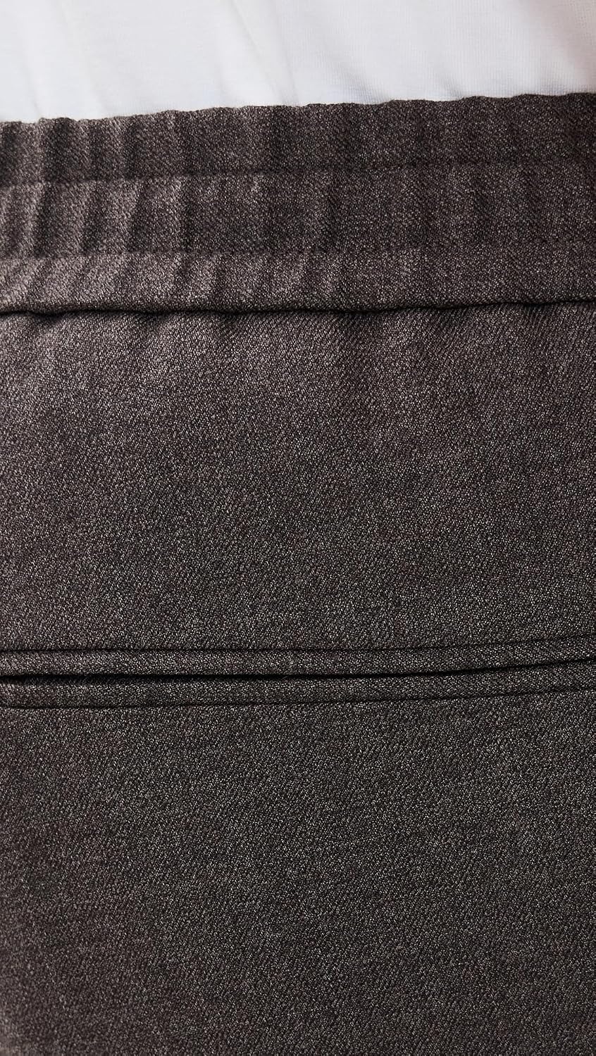 Theory Men's Mayer Drawstring Pants in Jaspe Flannel