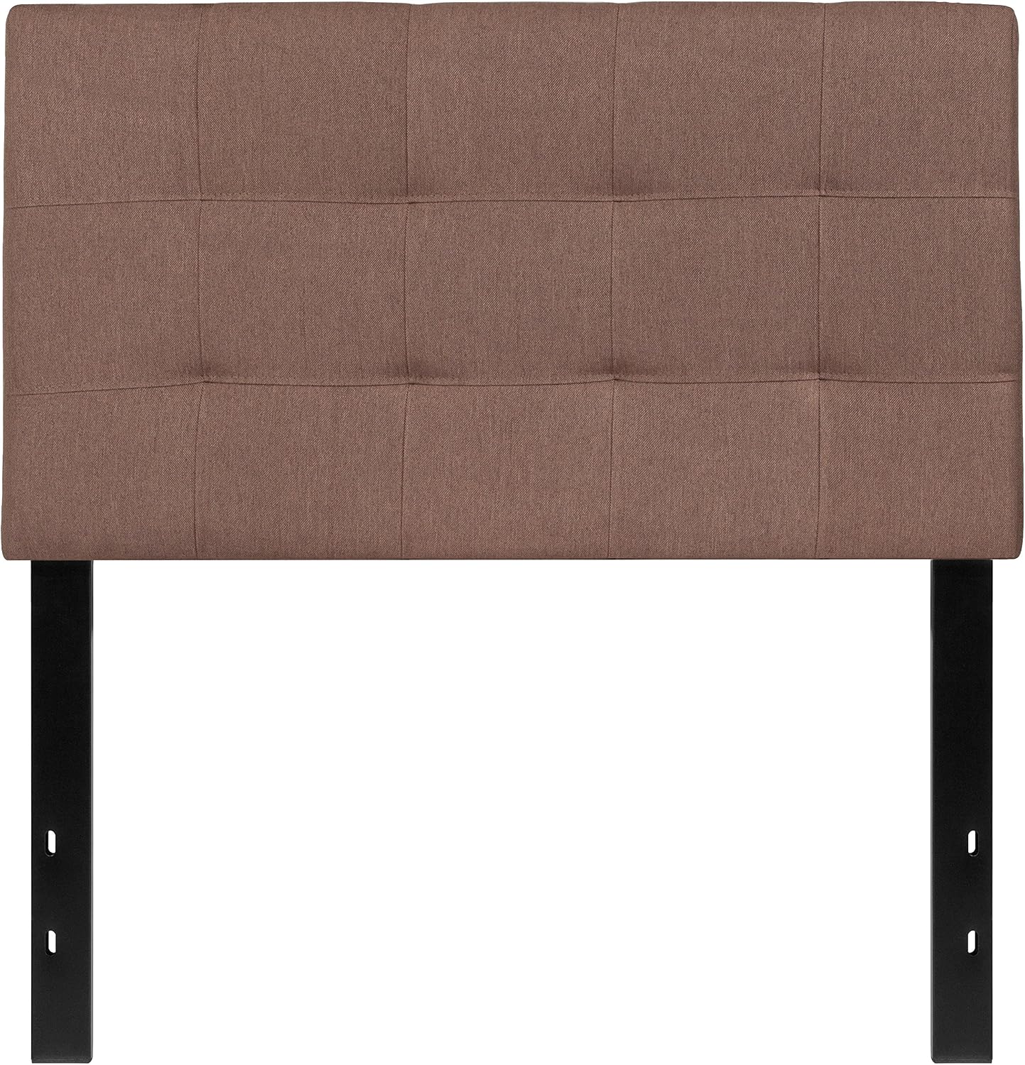 Flash Furniture Bedford Tufted Upholstered Twin Size Headboard in Camel Fabric