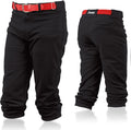 Franklin Sports Youth Baseball + Softball Pants - Knee High Pants for Boys + Girls Knicker Style with Belt Loop