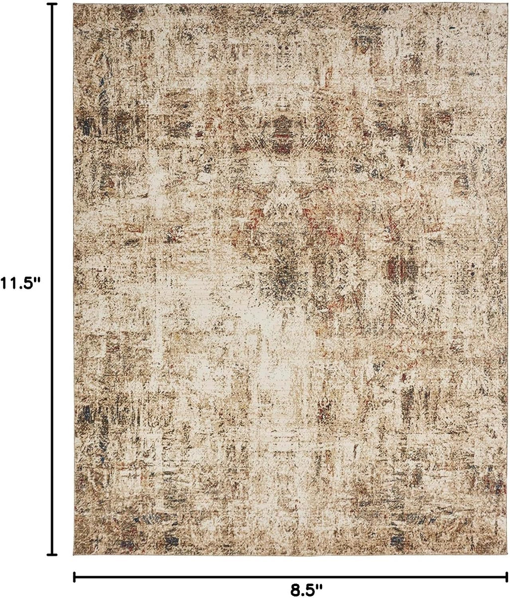Kalaty Theory TY-672 912 Feet, Sand Tones Area Rug, 8'6' x 11'6'