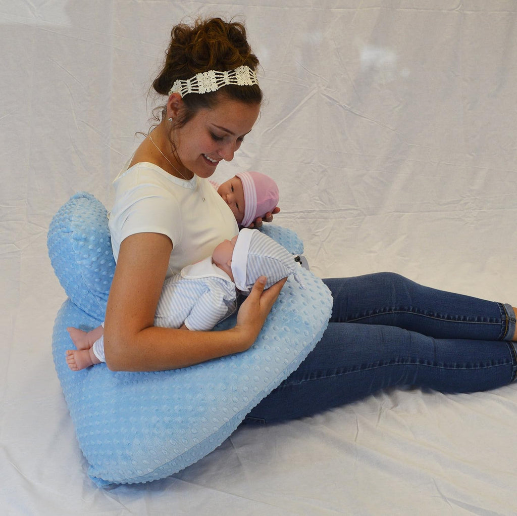 Twin Z Pillow Blue