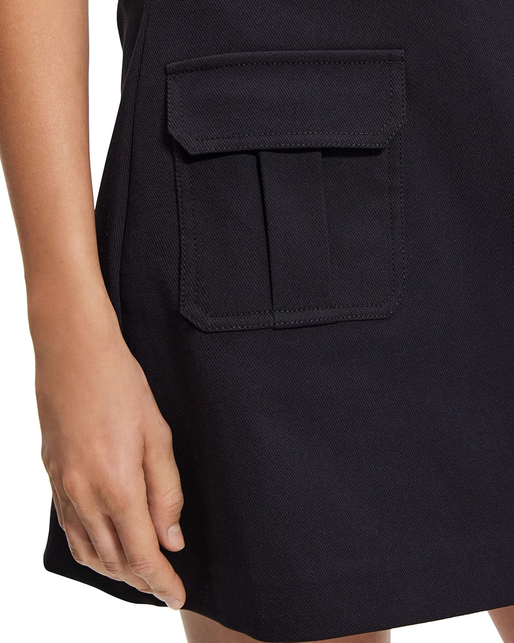 Theory Women's Twill Pocket Mini Skirt