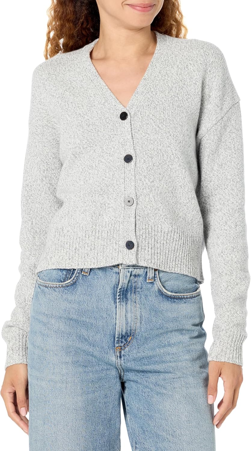 Theory Women's Cropped Long-Sleeve Cardigan