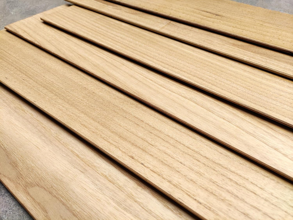 COLAMO 10pcs Faux Teak Peel and Stick Wood Panels for Wall, Vintage Farmhouse Adhesive Shiplap Boards for RV Backsplash, Living Room, Bed Room, Accent Wall, Self Stick On Wooden Paneling(12.4sqft)