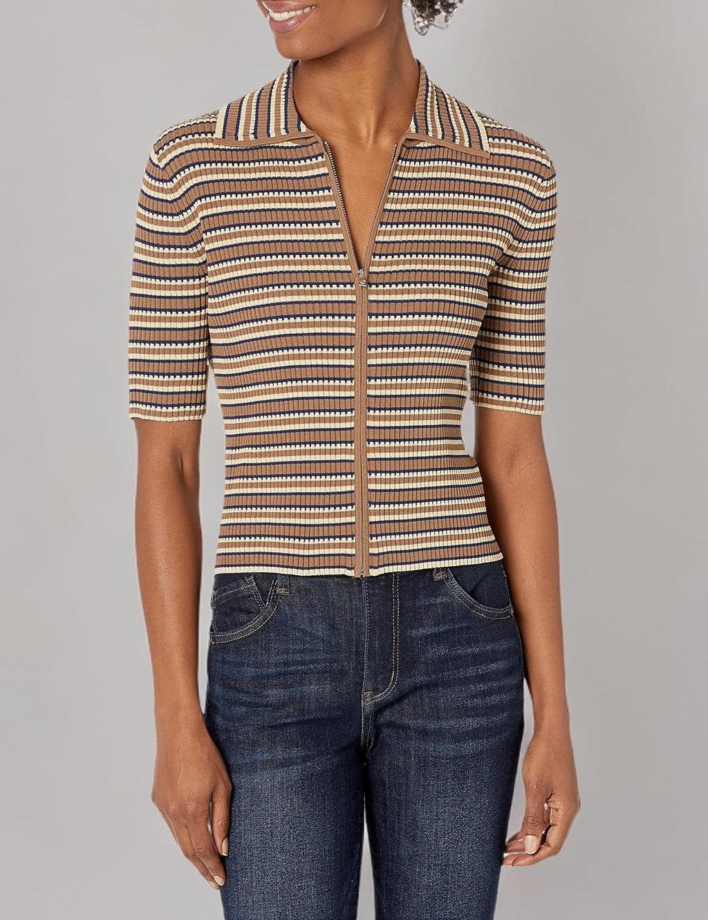Theory Women's Crop Zip-up Cardigan