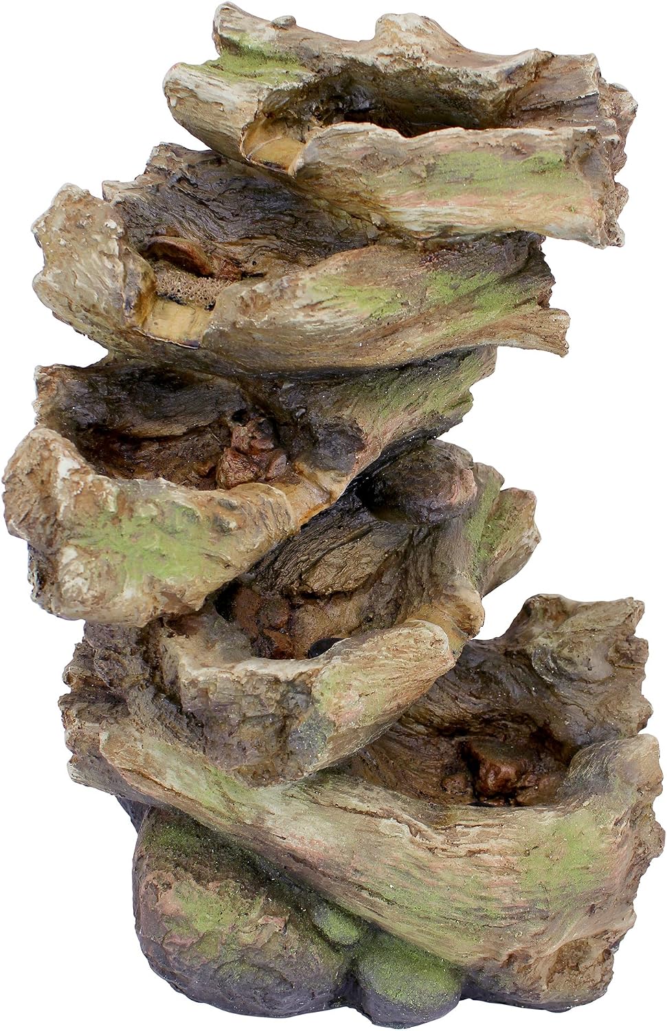 Design Toscano Mesquite Falls Illuminated Garden Fountain, 12.5 x 10 x 17.5