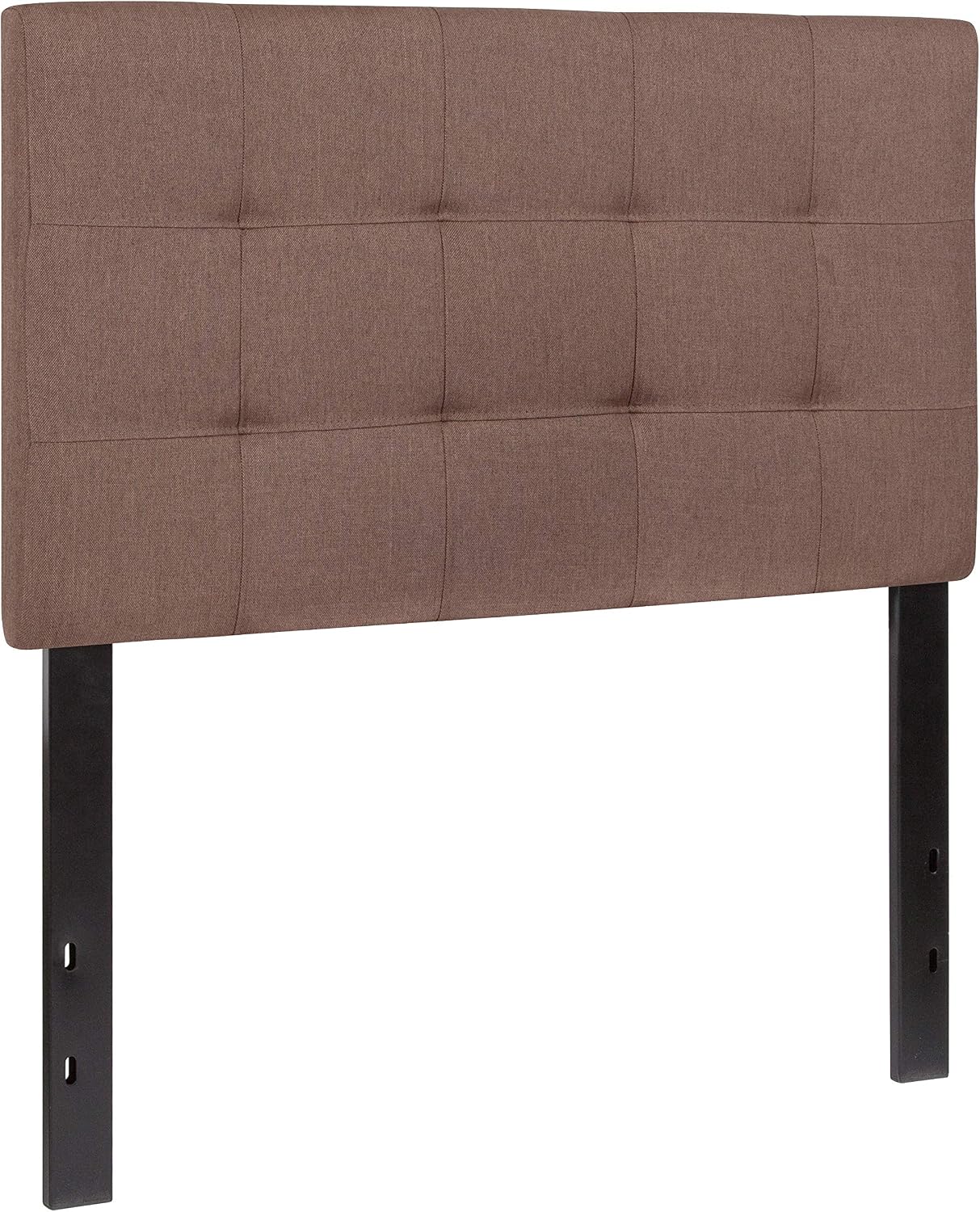 Flash Furniture Bedford Tufted Upholstered Twin Size Headboard in Camel Fabric