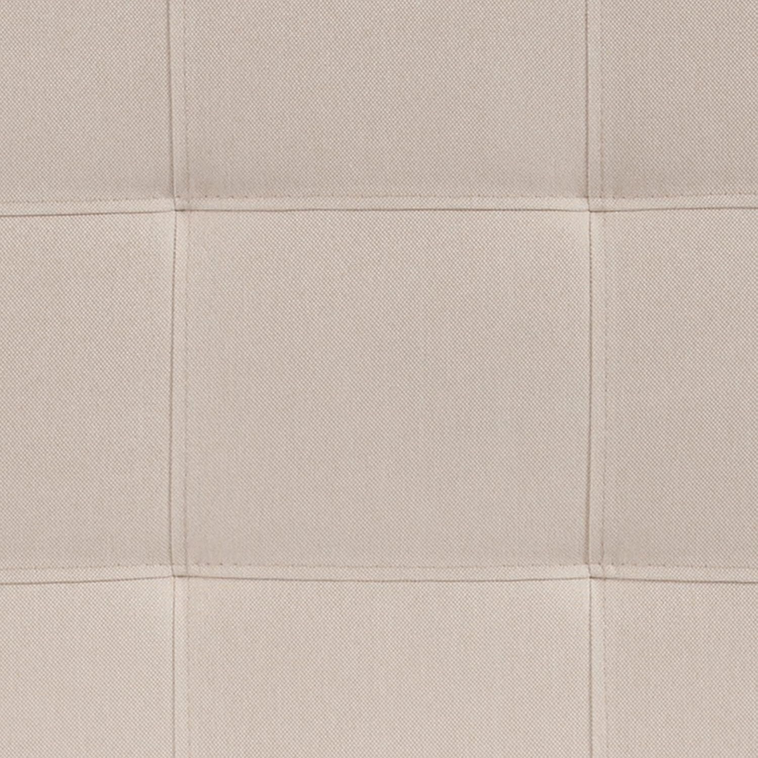 Flash Furniture Bedford Box Stitch Tufted Upholstered King Size Headboard in Beige Fabric