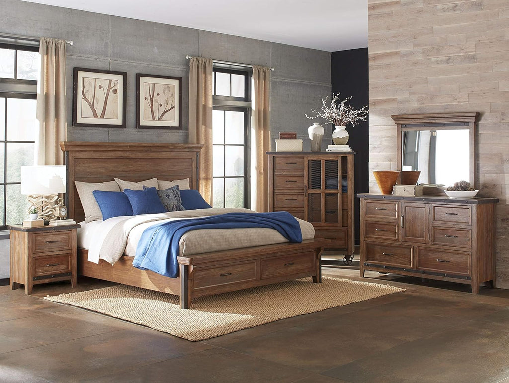 Intercon Taos Queen Size 5 Piece Storage Bedroom Set