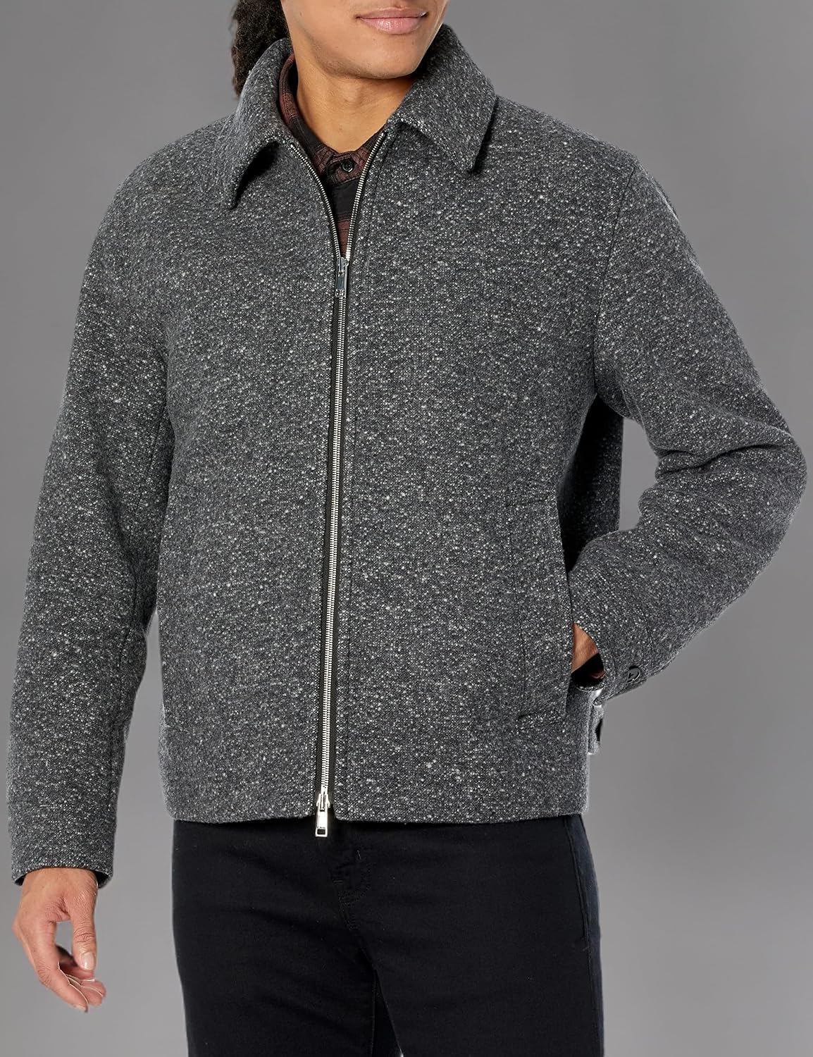 Theory Men's Milo.boucle Speckle
