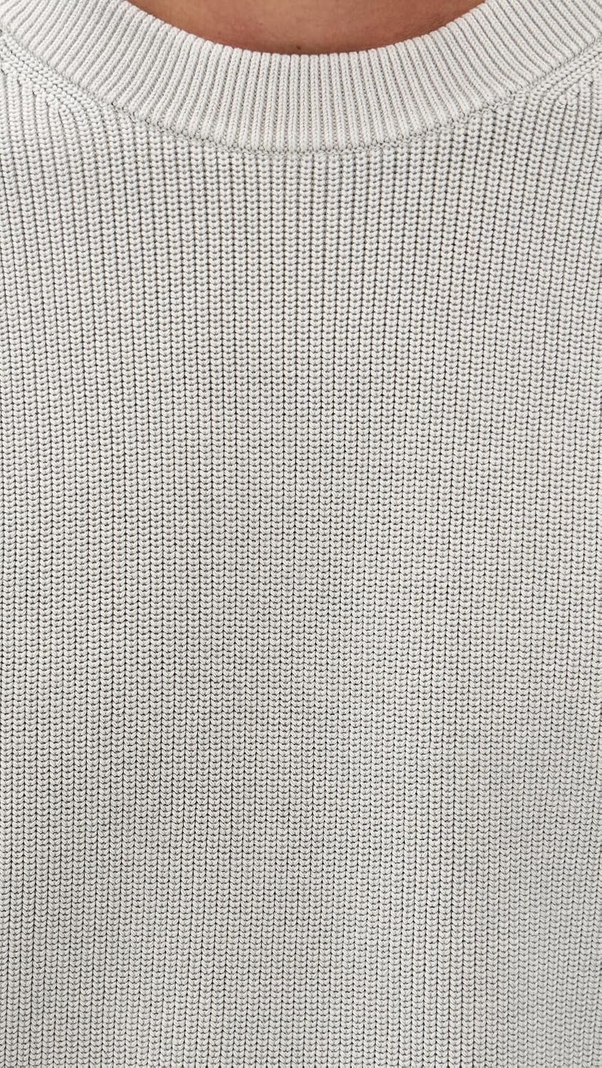 Theory Men's Washed Crew Neck Sweater