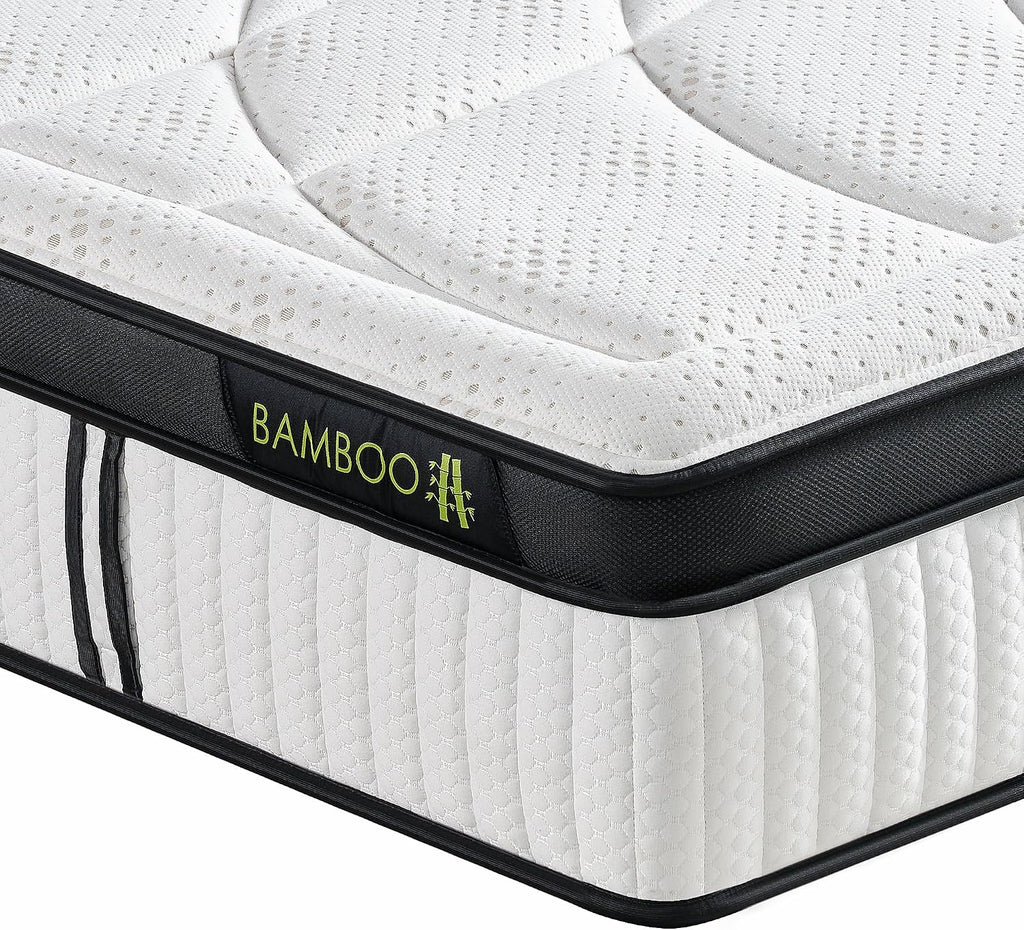 Suiforlun King Mattress, 14 Inch Hybrid Gel Memory Foam and Pocket Coils Innerspring, Euro Top Luxury King Bed Mattress with 7 Premium Layers, Pressure Relief, CertiPUR-US Certified, 80'x76'x14'