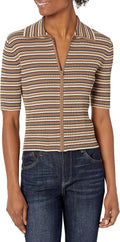 Theory Women's Crop Zip-up Cardigan
