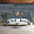 TIMBERCHiC 100% Reclaimed Wood Wall Planks - Made in USA - Peel-and-Stick Panels for Interior Decor - DIY Accent Wall Panels, Fog Lake (3' x 10 Sq Ft)