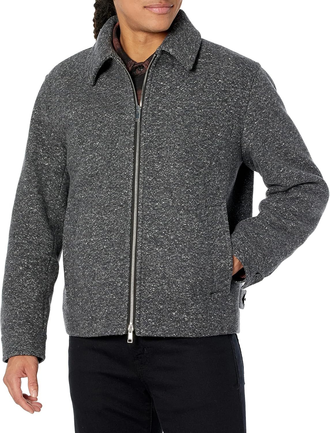 Theory Men's Milo.boucle Speckle