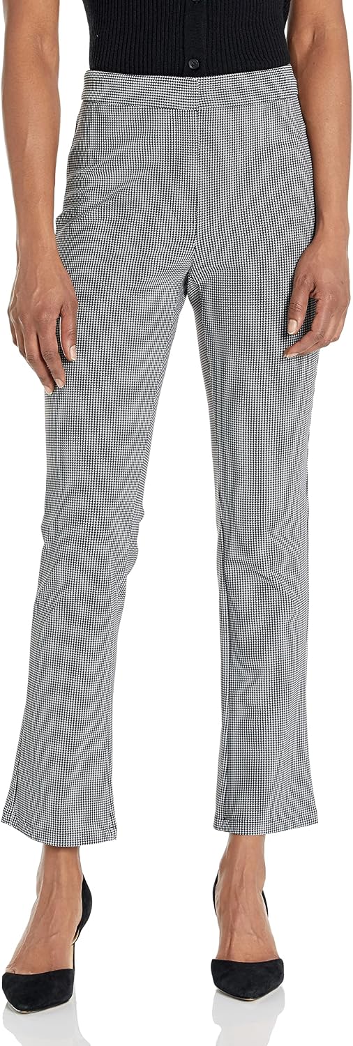 Theory Women's Houndstooth Slim Kick Pant