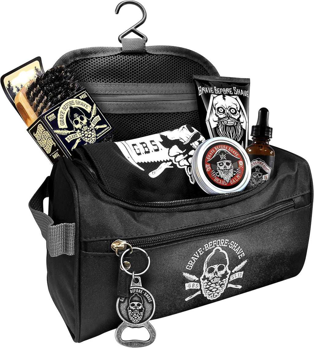 Grave Before Shave Travel Beard Pack (Bay Rum Scent)