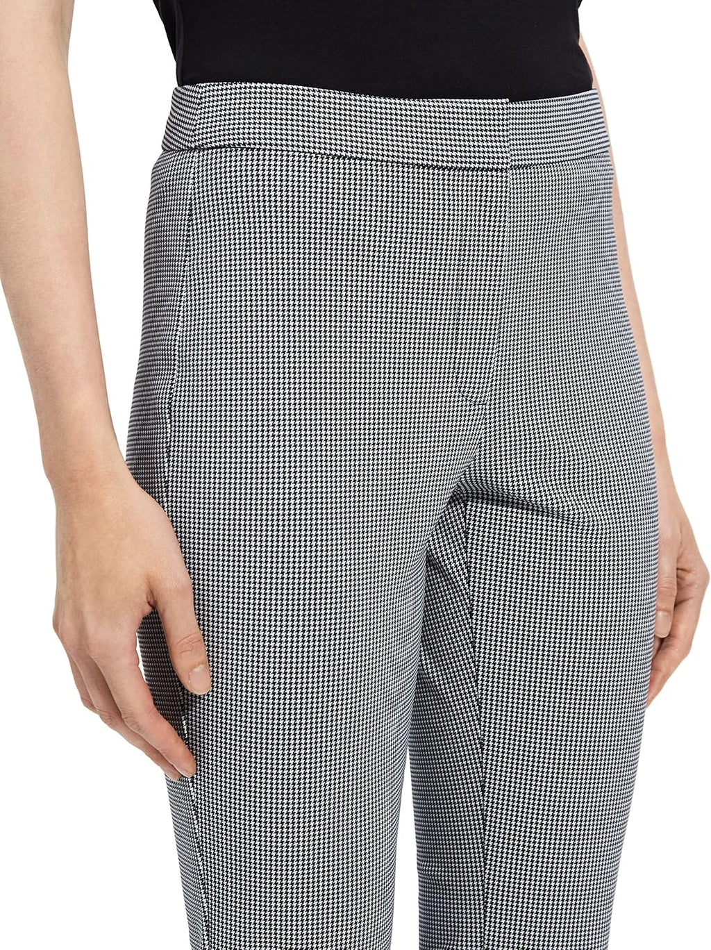 Theory Women's Houndstooth Slim Kick Pant