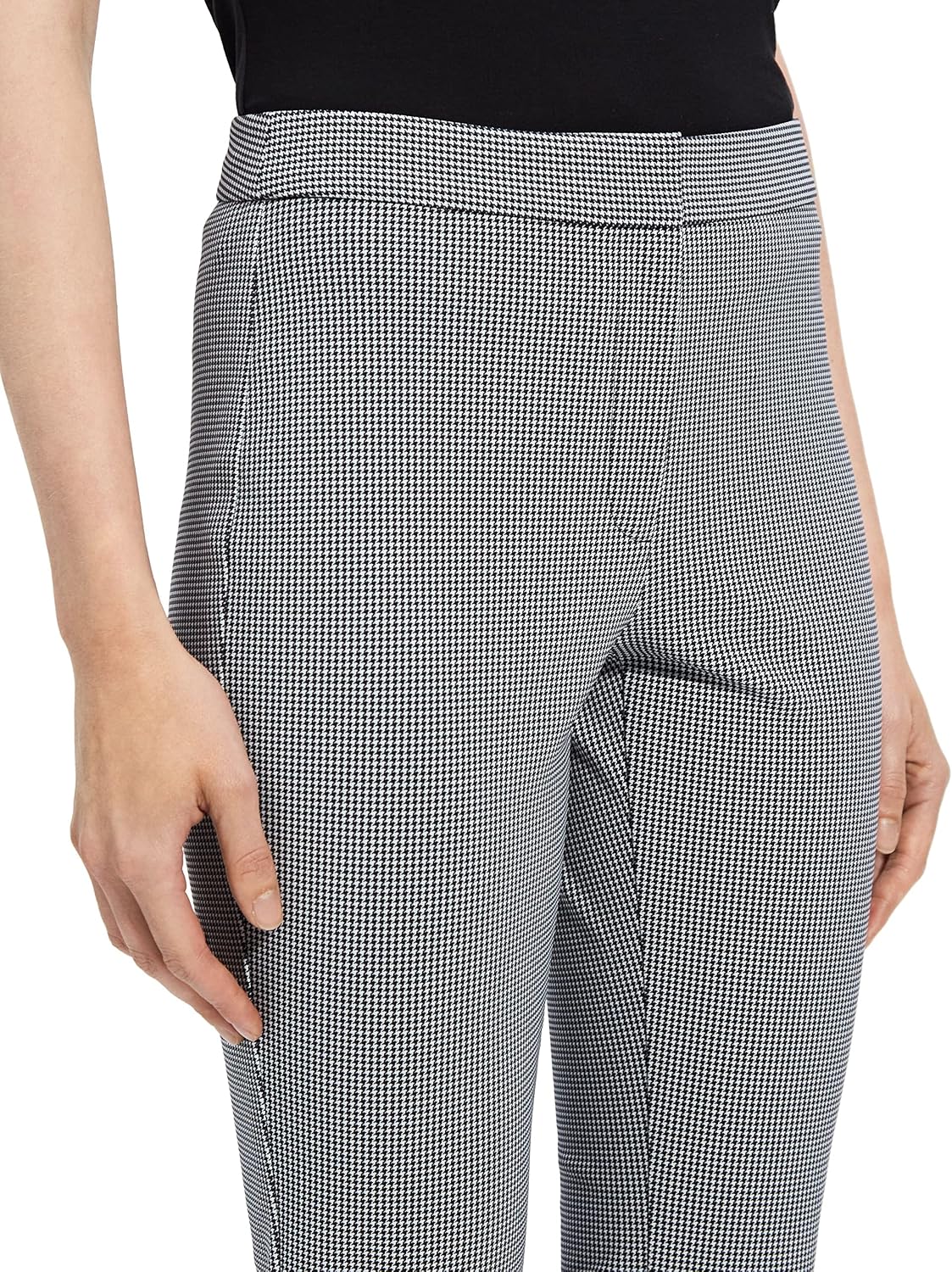 Theory Women's Houndstooth Slim Kick Pant